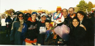 Family meets me at the finish line.