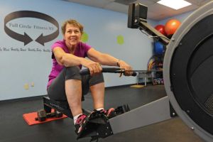 training for the rowing competition